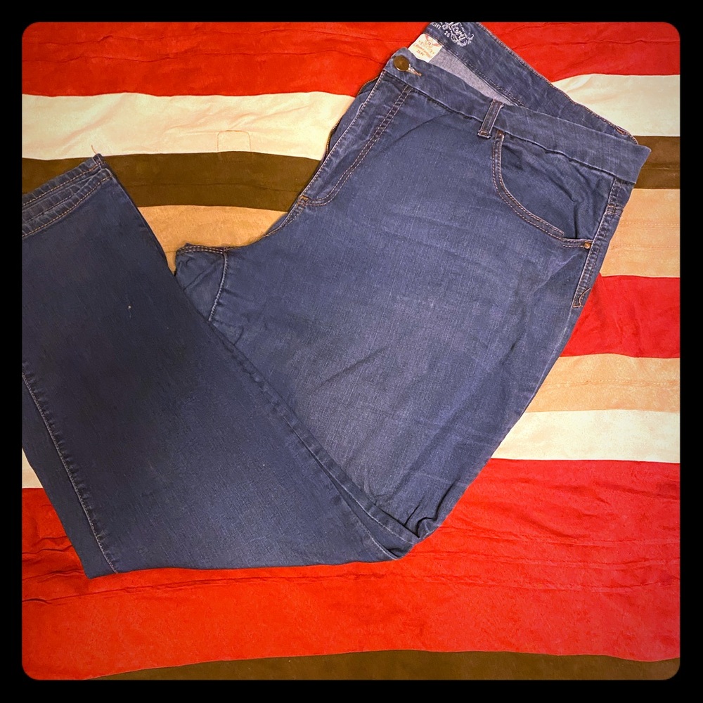 Faded Glory Straight leg Jeans Size 26W
